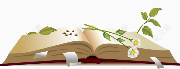矢量手绘书籍图片