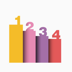 扁平化 分类 图标 时间轴