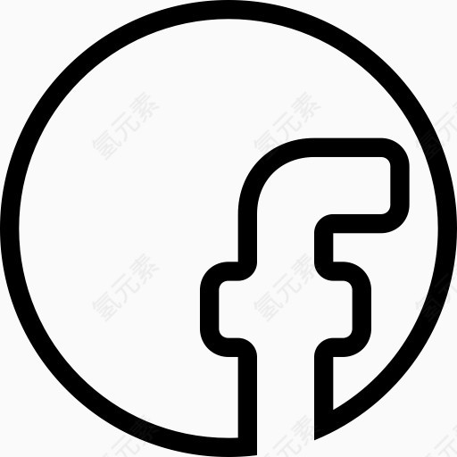 通信脸谱网网络社会strokeicon卷3 -免费