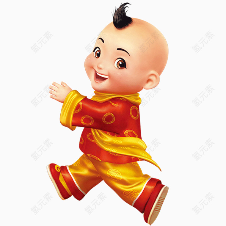 福娃男童