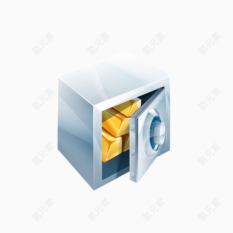 保险箱里面的金条