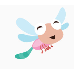 卡通小蜻蜓