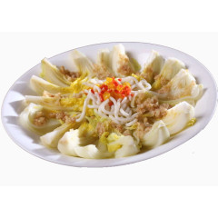 蒜茸粉丝蒸娃娃菜