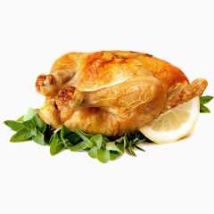 烤鸡免抠素材