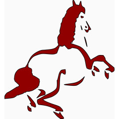 一匹骏马遍地摇摆