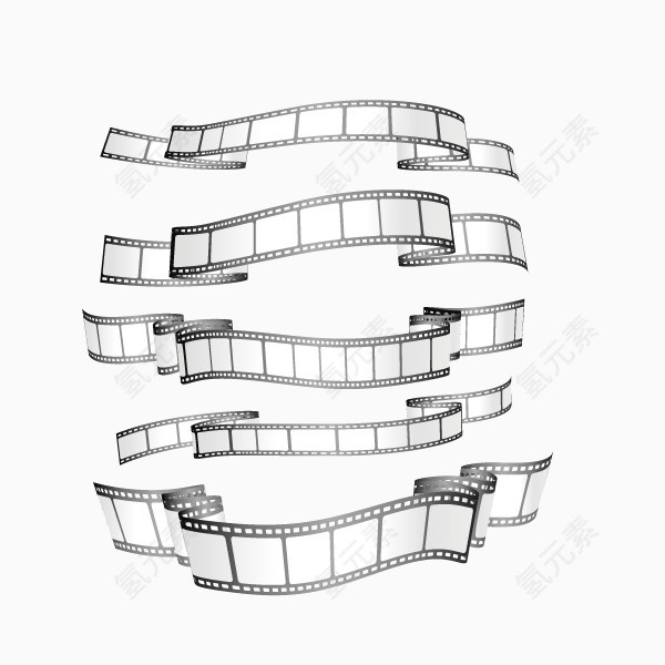 胶卷 影像 装饰图案