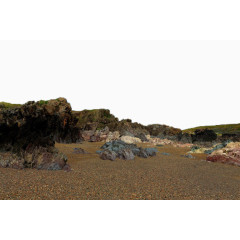 纽伯勒海滩的石头六