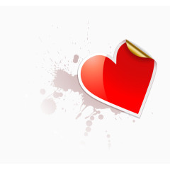 心形素材矢量图