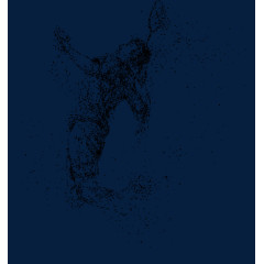 抽象创意动态粒子形象