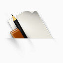 画纸笔templay_pocket_iconset