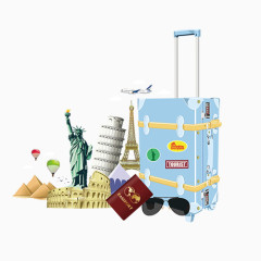 环球旅游素材