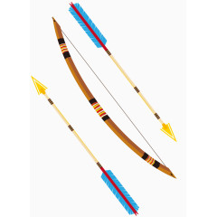 印第安人弓箭箭矢