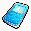 创意禅微蓝色MP3播放器iPodMP3播放器