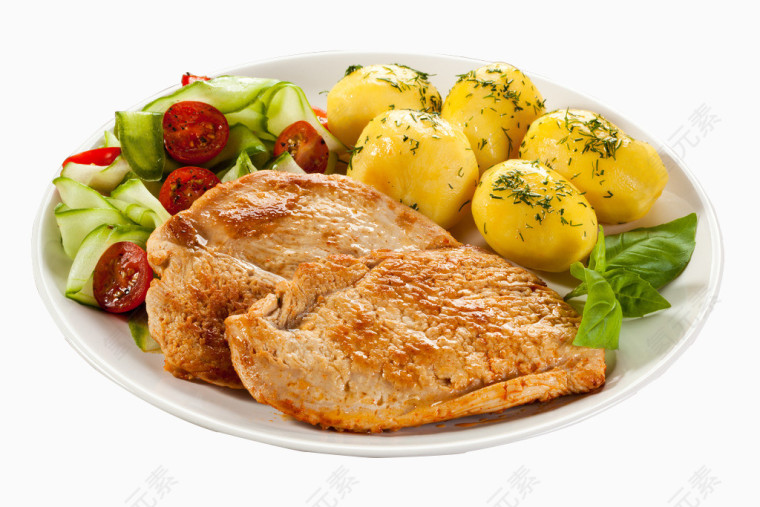 烧烤肉果盘