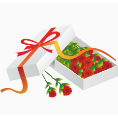 唯美玫瑰花礼盒