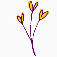 卡通花卉植物素材