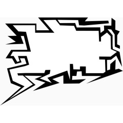 爆炸边框对话框