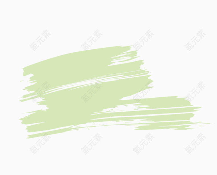 矢量绿色油漆