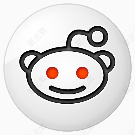 社会reddit按钮图标