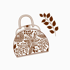 时尚手绘插画背景