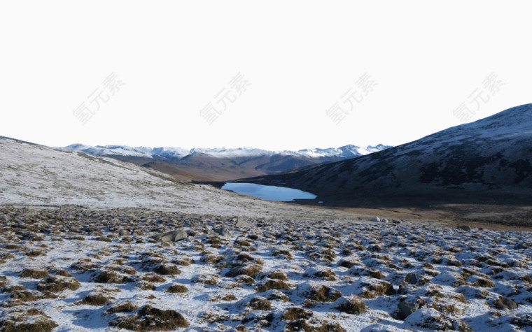 著名小黑湖景点