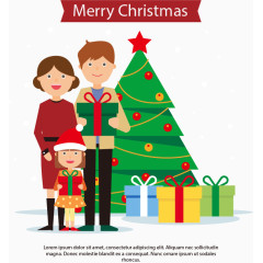 一家人的圣诞节