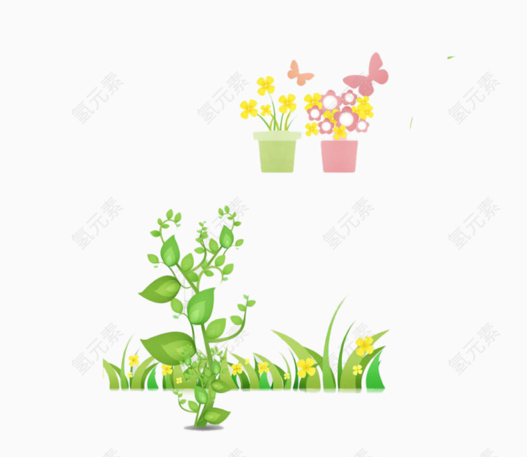 盛开的鲜花素材