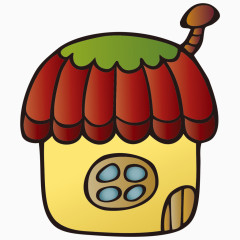 卡通手绘小房屋