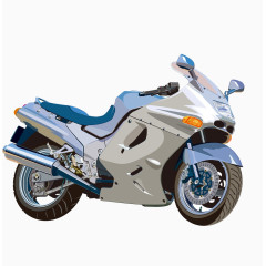 炫酷金属摩托机车