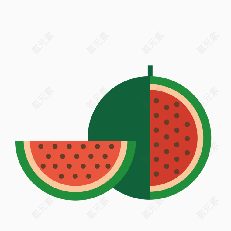 卡通西瓜