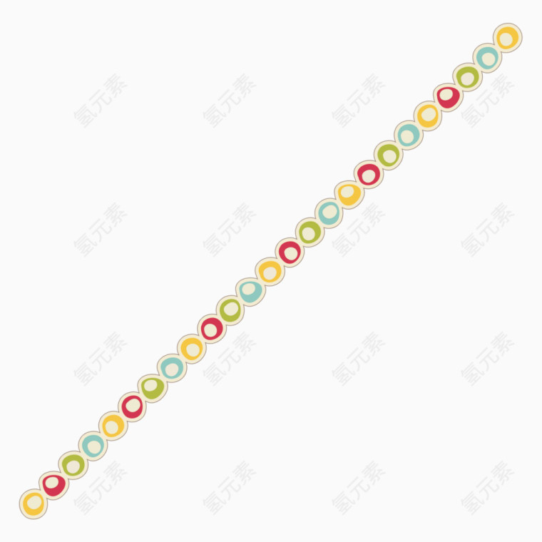 卡通花丝带边框