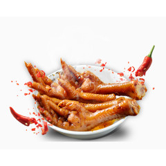 熟食辣椒鸡爪