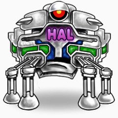 我的电脑机器人机器人图标