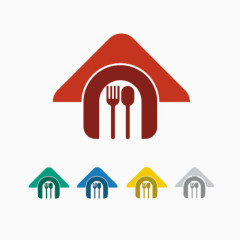 时尚个性LOGO图标设计矢量素材