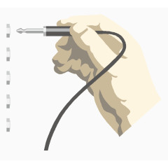 装订人物立体矢量