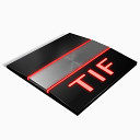 TIF文件纸文件红色专业