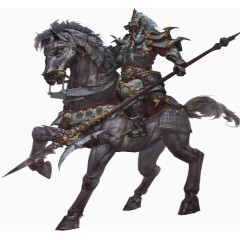 骑马的战士