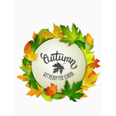 彩色图案矢量图