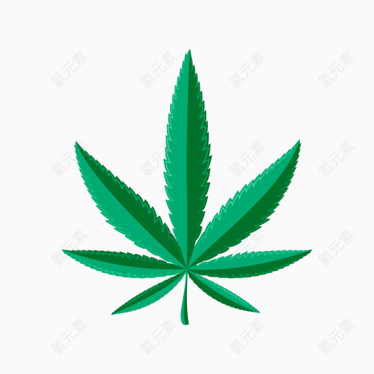 矢量绿色植物