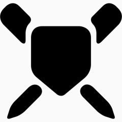 枪军事盾战争武器武器位置固