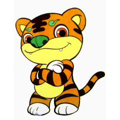 卡通老虎