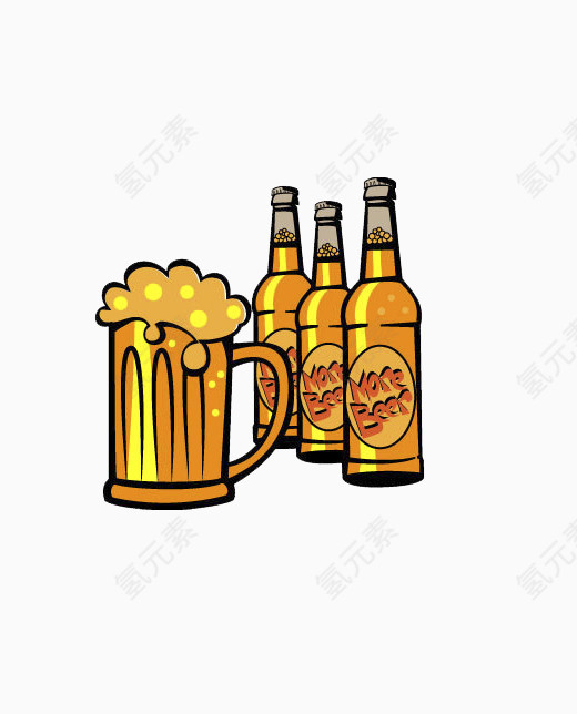 啤酒