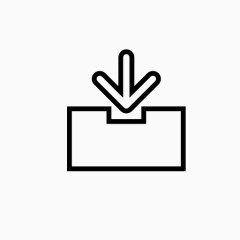 download本地下载按钮图标