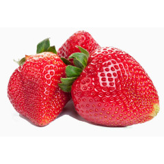 手绘食物图片卡通3d图片 精美水果草莓