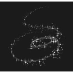 白色星星光效