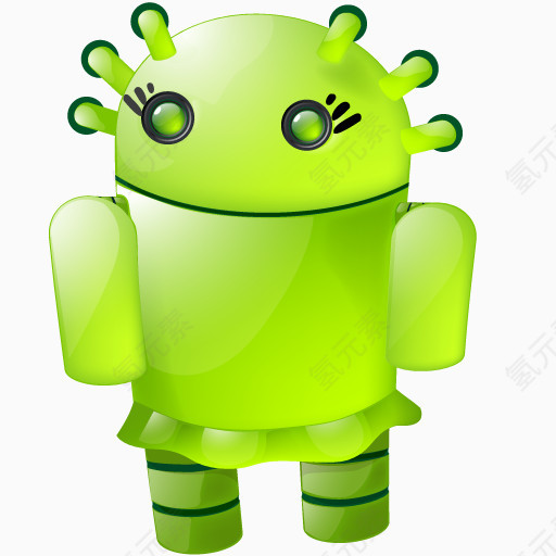 女孩安卓大的安卓