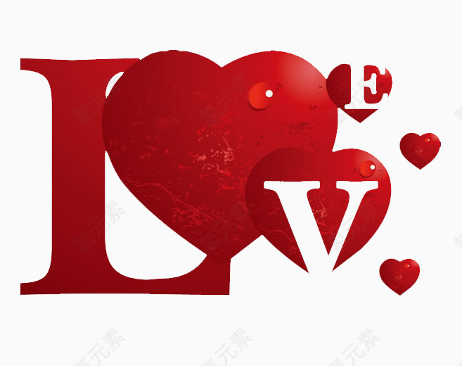 红色LOVE