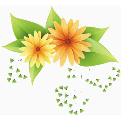手绘鲜花