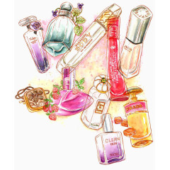 唇釉唇膏口红香水