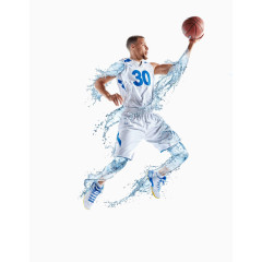 篮球运动员和水元素